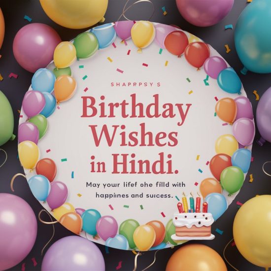 Birthday Wishes in Hindi