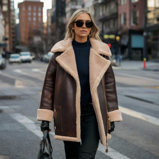 shearling coat