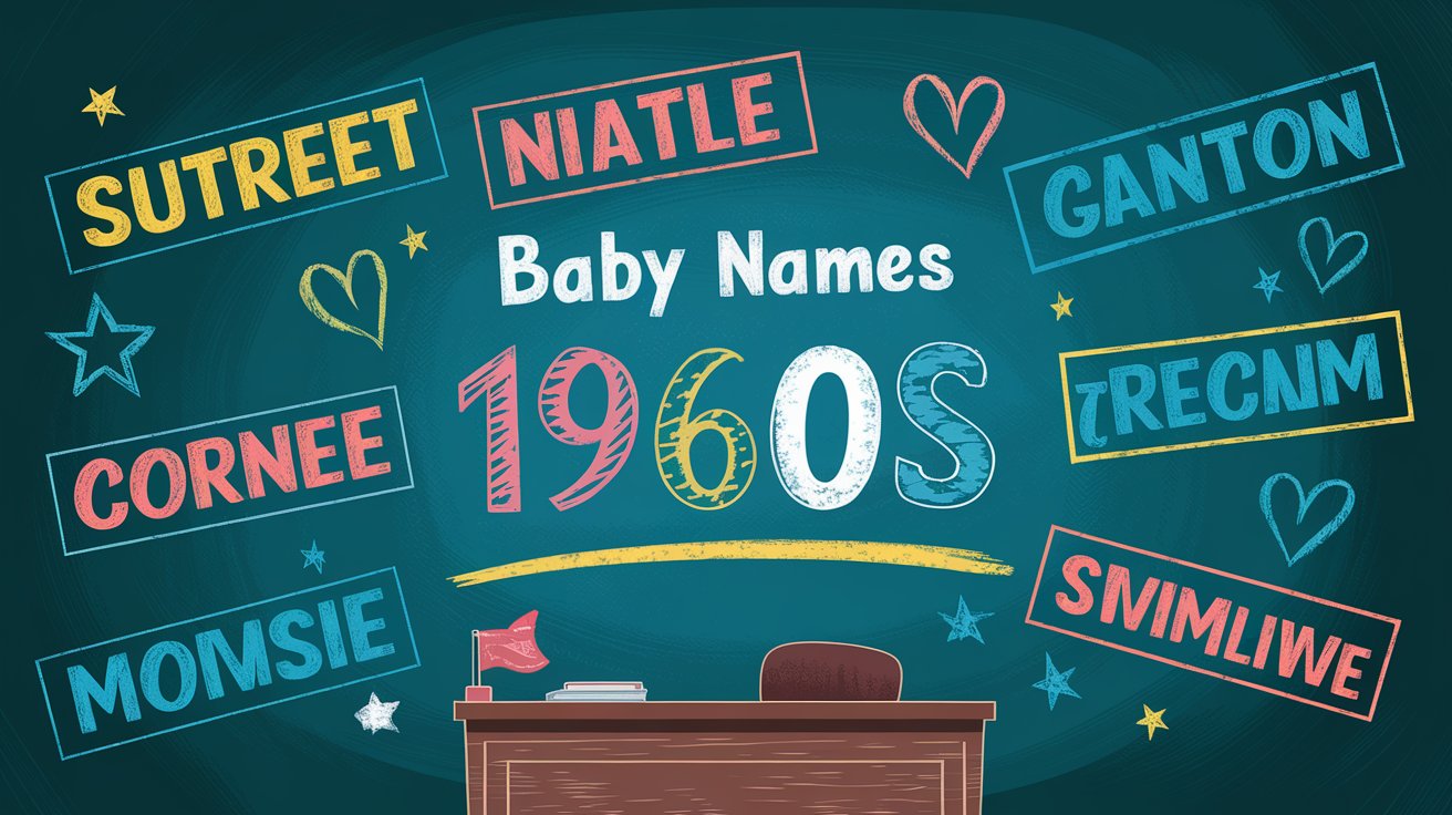 popular baby names from the 1960s