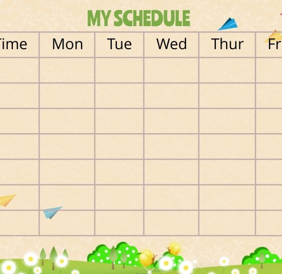 my scheduling