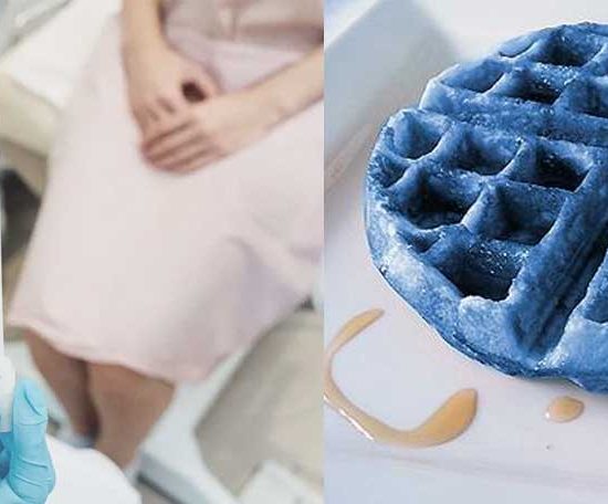 Waffles That Are Blue