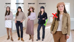 how to wear women's hats