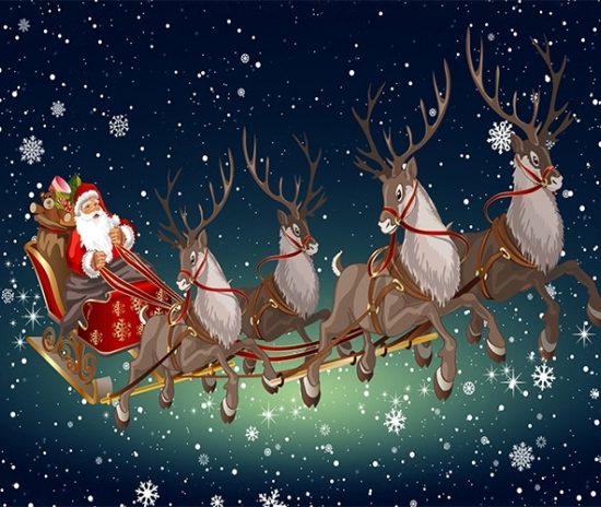 santa sleigh