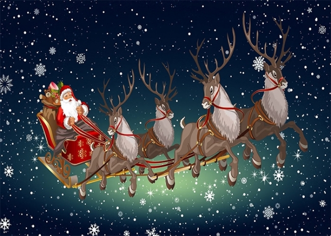 santa sleigh